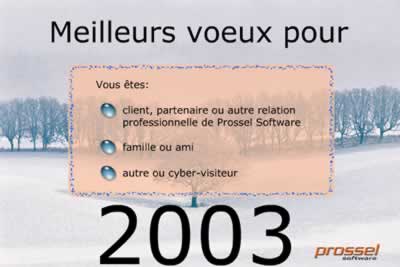 Voeux 2003